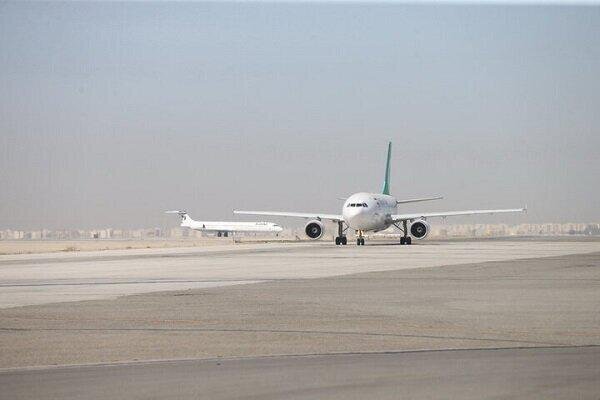 آخرین وضعیت باند پرواز فرودگاه کرمانشاه و آمار پروازهای دایر